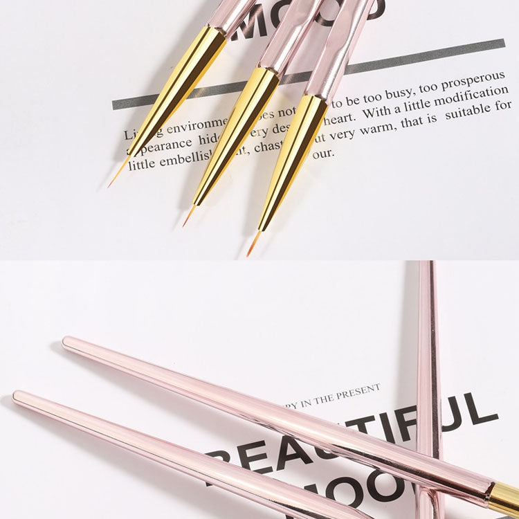 3 In 1 Electric Plating Rod Manicure Pencil(Rose Gold)
