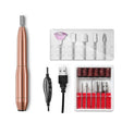 Aluminum Alloy Nail Grinding Machine USB Electric Nail Polish Remover(Gold) - free shipping - PMC Jewellery - Order now!