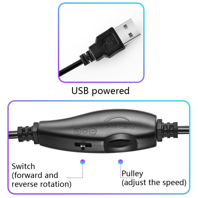 Aluminum Alloy Nail Grinding Machine USB Electric Nail Polish Remover(Gold)