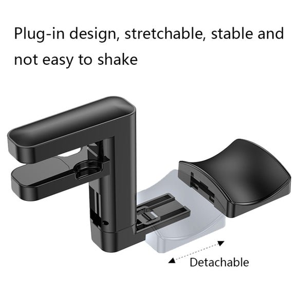 Multifunctional Headphone Clip-type Punch-free Hanger with HUB