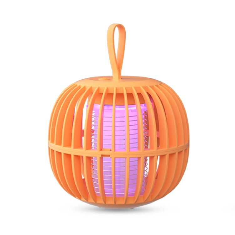 Pumpkin Night Light Mosquito Lamp USB Portable Shock Mosquito Trap(Orange)