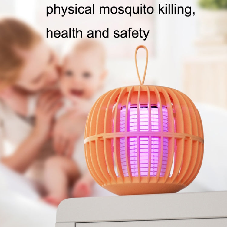 Pumpkin Night Light Mosquito Lamp USB Portable Shock Mosquito Trap(Orange)