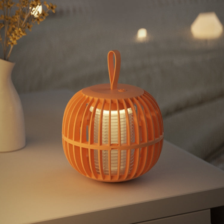 Pumpkin Night Light Mosquito Lamp USB Portable Shock Mosquito Trap(Orange)