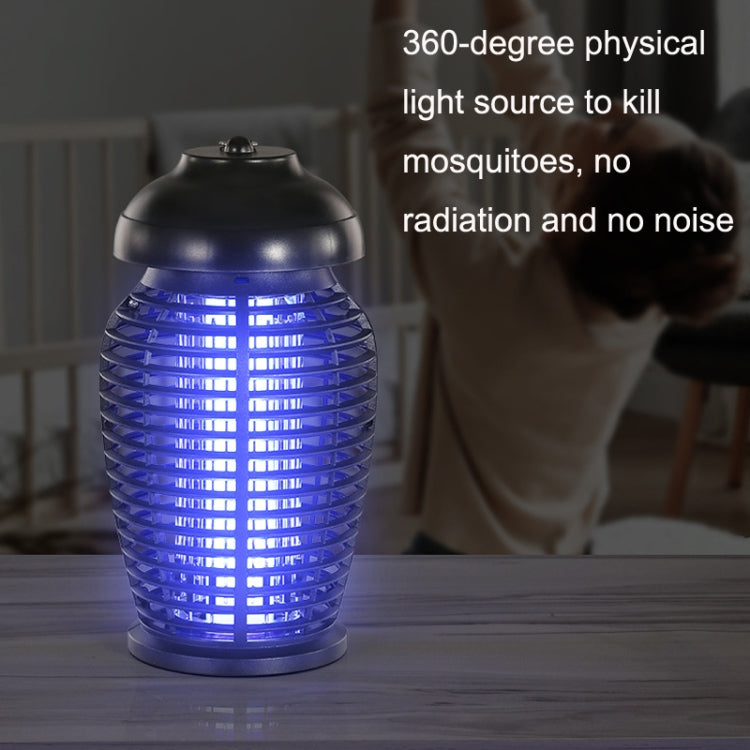 Outdoor Water-resistant Mosquito Repellent Restaurant Hotel Fly Flyer Catcher, Plug Specification: US Plug(Black)