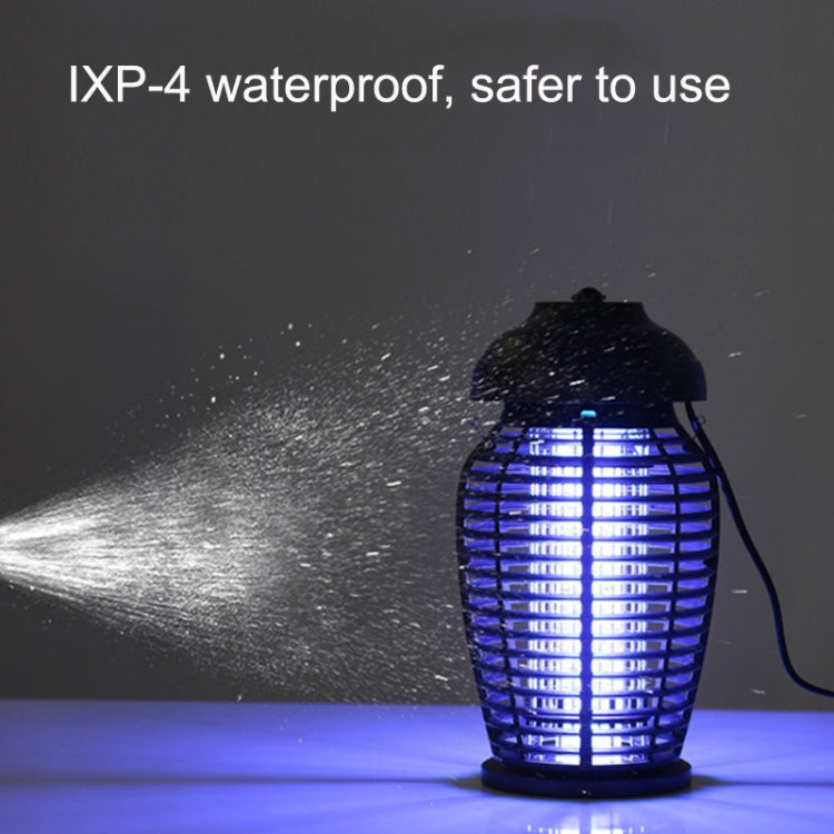 Outdoor Water-resistant Mosquito Repellent Restaurant Hotel Fly Flyer Catcher, Plug Specification: US Plug(Black)