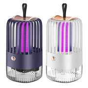 BG-005 Cage Shock Inhalation USB Mute Mosquito Repellent, Style: Dircet Charging Model(White)
