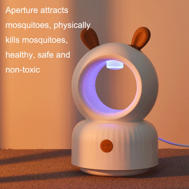 JM-008 Cute Pet Mosquito Lamp Inhalation USB Home Indoor Mute Mosquito Repellent(Beige)