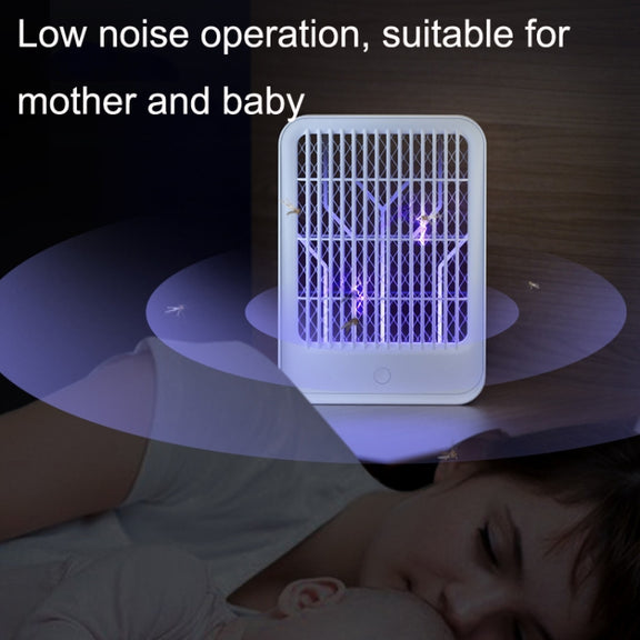 MH-01 Household USB Mosquito Lamp Indoor Mosquito Repellent(White)