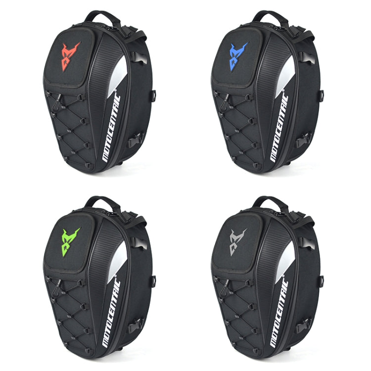 MOTOCENTRIC 11-MC-0102 Motorcycle Rear Seat Helmet Bag(Gray)