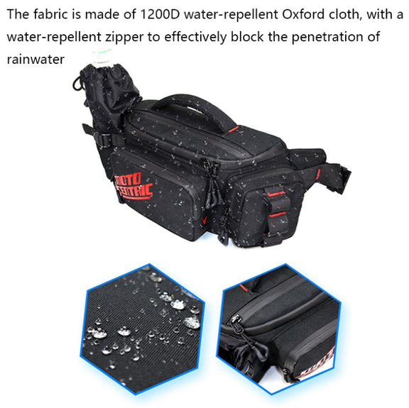MOTOCENTRIC 11-MC-0112 Multifunctional Motorcycle Riding Messenger Waist Bag(Red)