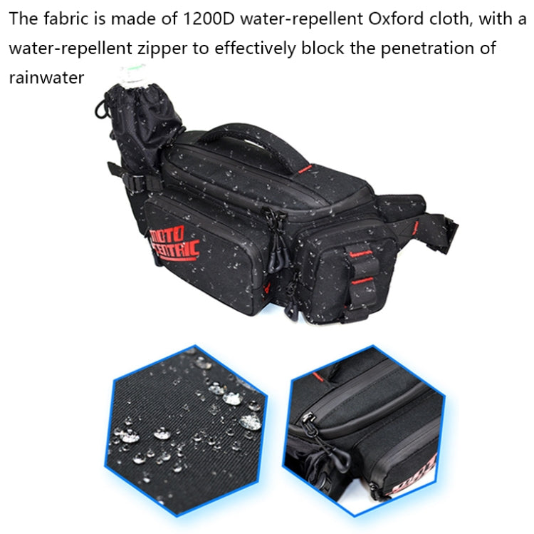 MOTOCENTRIC 11-MC-0112 Multifunctional Motorcycle Riding Messenger Waist Bag(Red)