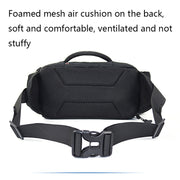 MOTOCENTRIC 11-MC-0112 Multifunctional Motorcycle Riding Messenger Waist Bag(Blue)