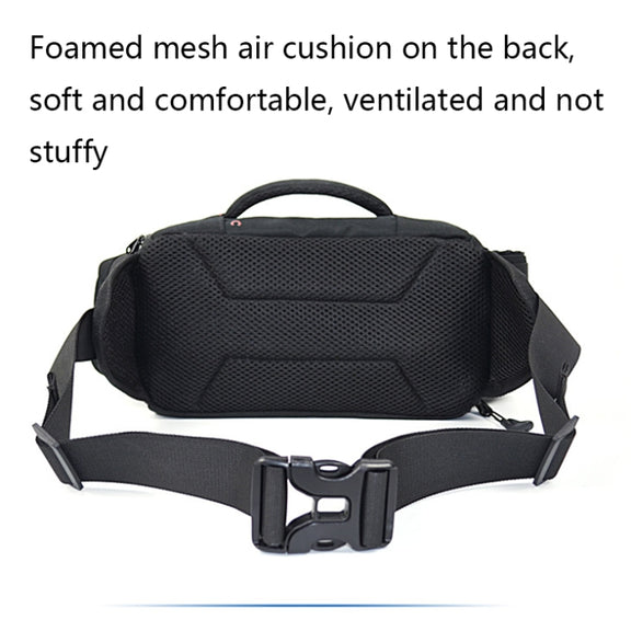 MOTOCENTRIC 11-MC-0112 Multifunctional Motorcycle Riding Messenger Waist Bag(Blue)