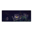 400x900x5mm Locked Large Desk Mouse Pad(2 Lotus) - Mouse Pads by PMC TechLife | Online Shopping South Africa | PMC TechLife | Buy Now Pay Later Mobicred