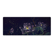 400x900x5mm Locked Large Desk Mouse Pad(2 Lotus)