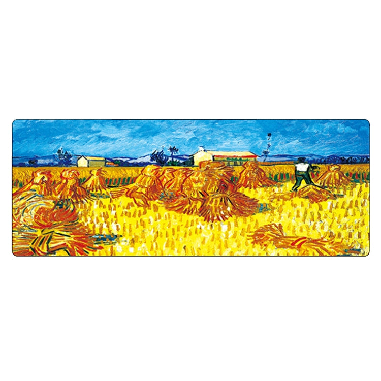 400x900x5mm Locked Am002 Large Oil Painting Desk Rubber Mouse Pad(Scarecrow)
