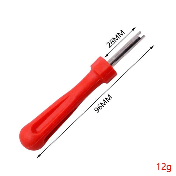 10 PCS Car Tire Electric Vehicle Valve Cap Bicycle Valve Core Switch, Style: Single Head Short