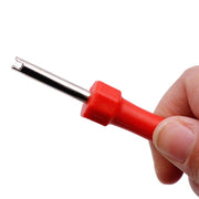 10 PCS Car Tire Electric Vehicle Valve Cap Bicycle Valve Core Switch, Style: Single Head Short