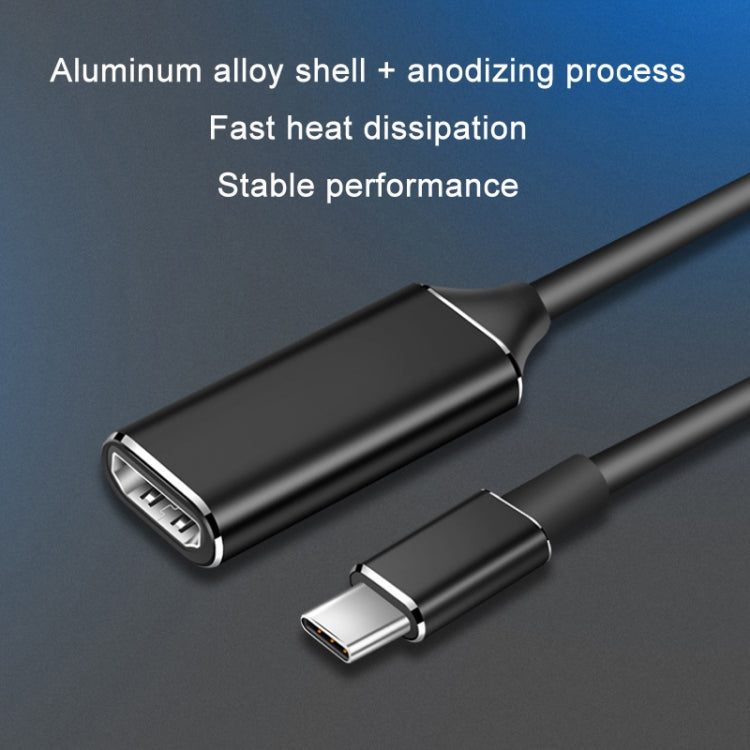 TYPE-C USB3.1 to HDMI HD 4K Converter(Silver)