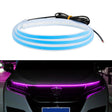 Car LED Streamer Decorative Hood Atmosphere Lights, Style: Monochrome Pink Purple Light(1.8m) - Decorative Lights by PMC TechLife | Online Shopping South Africa | PMC TechLife | Buy Now Pay Later Mobicred
