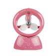Mini USB Rechargeable Spray Fan Student Dormitory Office Desktop Mute Fan(Glossy Watermelon Red) - Electric Fans by PMC TechLife | Online Shopping South Africa | PMC TechLife | Buy Now Pay Later Mobicred