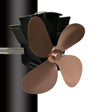 YL603 Thermodynamic Magnetless Wall Mounted Fireplace Fan(Bronze) - Fireplace Fan by PMC TechLife | Online Shopping South Africa | PMC TechLife | Buy Now Pay Later Mobicred