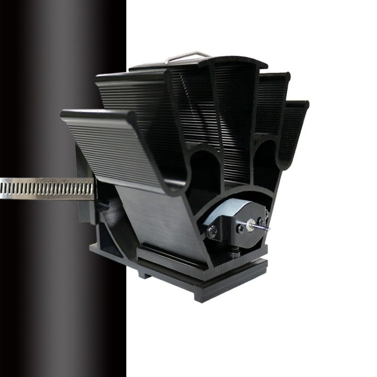 YL603 Thermodynamic Magnetless Wall Mounted Fireplace Fan(Rose Red)