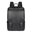 Casual Business Cowhide Leather Backpack Laptop Bag For Men(Black) - Backpack by J.M.D | Online Shopping South Africa | PMC TechLife | Buy Now Pay Later Mobicred