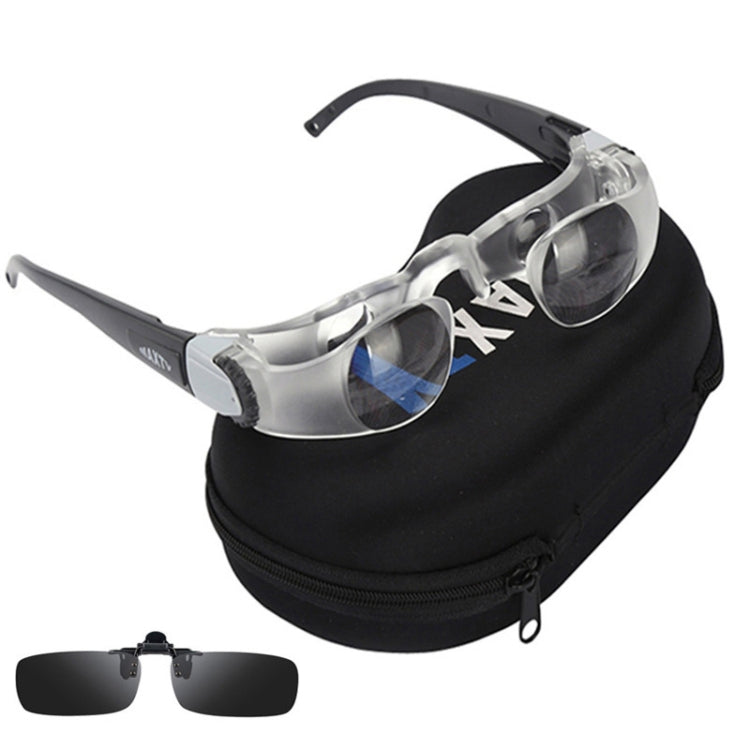 Fishing Telescope Adjustable Focus Telescope,Style: Myopia+ Gray Clip