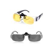 Fishing Telescope Adjustable Focus Telescope,Style: Myopia+Yellow+Gray Clip