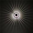 LED Aluminum Aisle Light Sunflower Corridor Lamp Decorative Light, Power source: Visible Installation 3W(White) - Novelty Lighting by PMC TechLife | Online Shopping South Africa | PMC TechLife | Buy Now Pay Later Mobicred