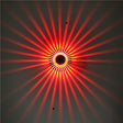 LED Aluminum Aisle Light Sunflower Corridor Lamp Decorative Light, Power source: Visible Installation 3W(Red) - Novelty Lighting by PMC TechLife | Online Shopping South Africa | PMC TechLife | Buy Now Pay Later Mobicred