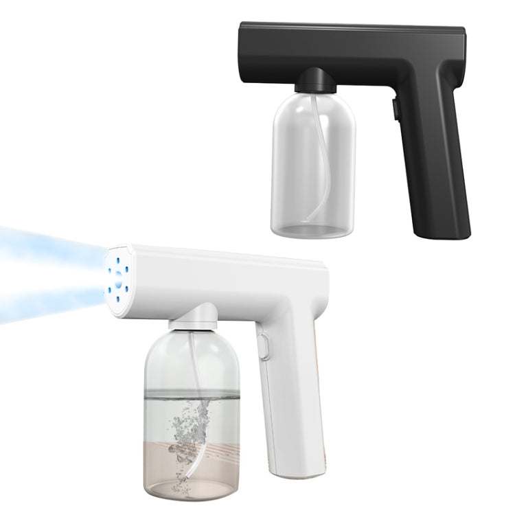 R2 Handheld Portable Blue Light Nano Spray Sterilizer(Black)