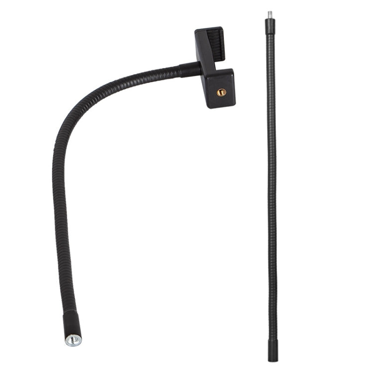 40cm Live Broadcast Bracket Extension Hose Tripod Accessories,Style: Hose+PTZ+Rotatable Phone Clip
