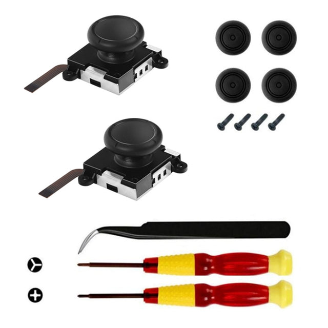 Joy-Con 3D Joystick Repair Screwdriver Set Gamepads Disassembly Tool For Nintendo Switch, Series: 10 In 1
