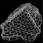 Transparent Soft Rubber Fishing Net Replacement Bag, Size: Medium 100cm