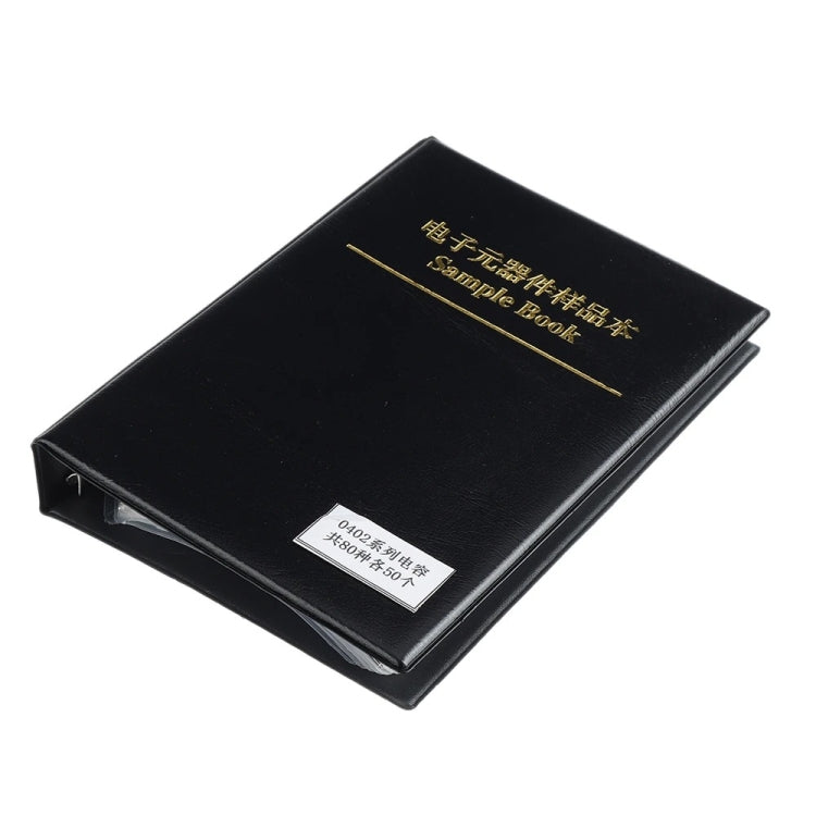 0402 SMD Capacitor Electronic Component Sample Book(80 Kinds 50 Each)