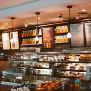 T185 Electroplating Smoke Grey Warm Light LED Bulb Retro Lamp