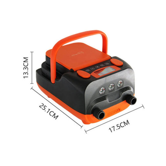 STERMAY SUP Paddle Board 16PSI LCD Display Rubber Boat Air Pump(EU Plug)