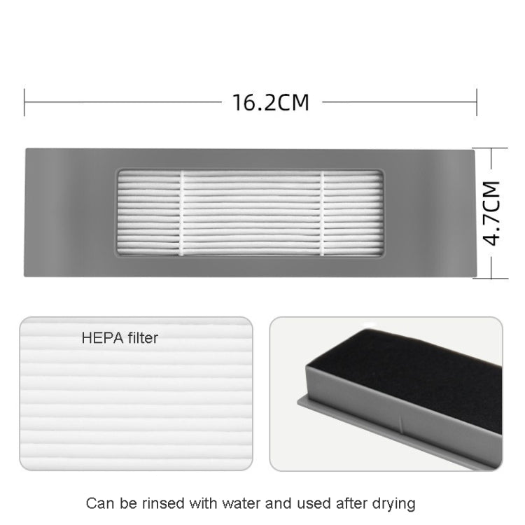 1pc Main Brush For ECOVACS OZMO 950 920 T5  DX55 DJ65 Vacuum Cleaner Accessories