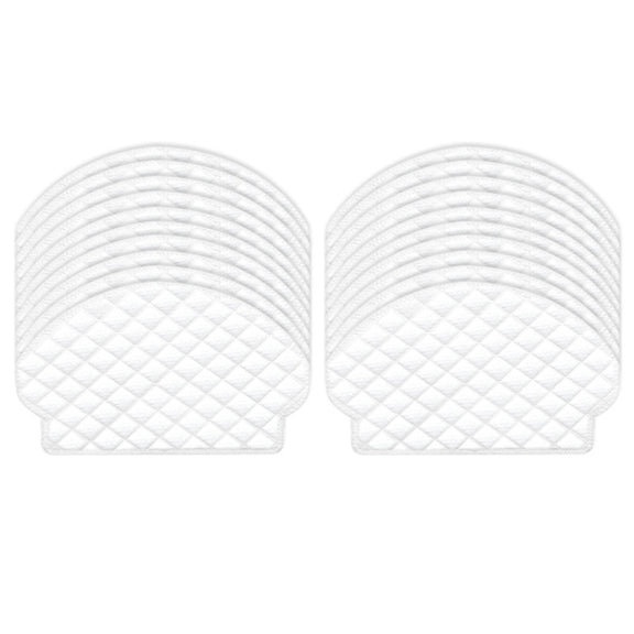 20pcs Disposable Wipes For ECOVACS OZMO 950 920 T5  DX55 DJ65 Vacuum Cleaner Accessories