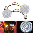 2 PCS Motorcycle LED Signal Steering Lamp For Dyna(White Light 1156 Without Lampshade) - Signal Lights by PMC TechLife | Online Shopping South Africa | PMC TechLife | Buy Now Pay Later Mobicred