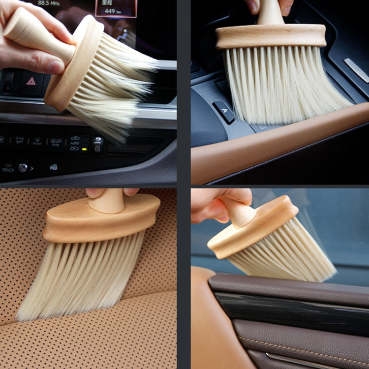 3 PCS Car Air Conditioning Vent Cleaning Brush Interior Cleaning Detail Brush(1920)