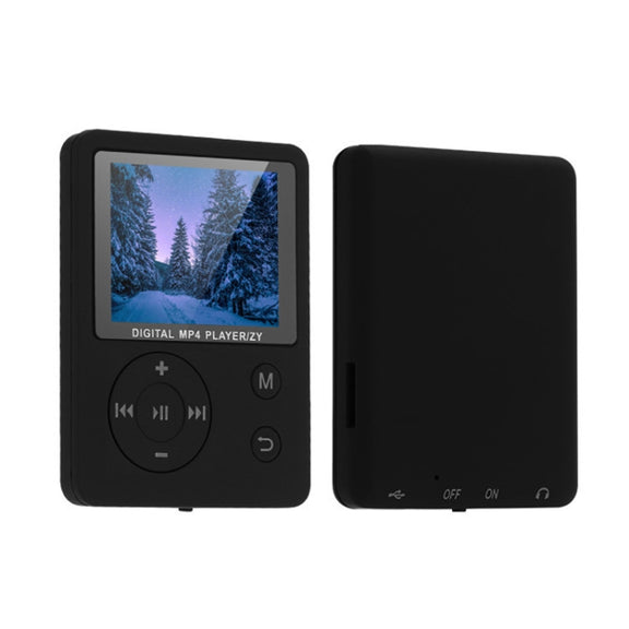 T69 Card Lyrics Synchronization Lossless Sound Quality MP4 Player, Style: Round Button(Black)