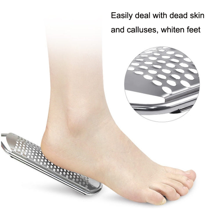 Stainless Steel Exfoliating Pedicure Grinding And Rubbing Machine, Style: Small Hole Square Hole (Black)