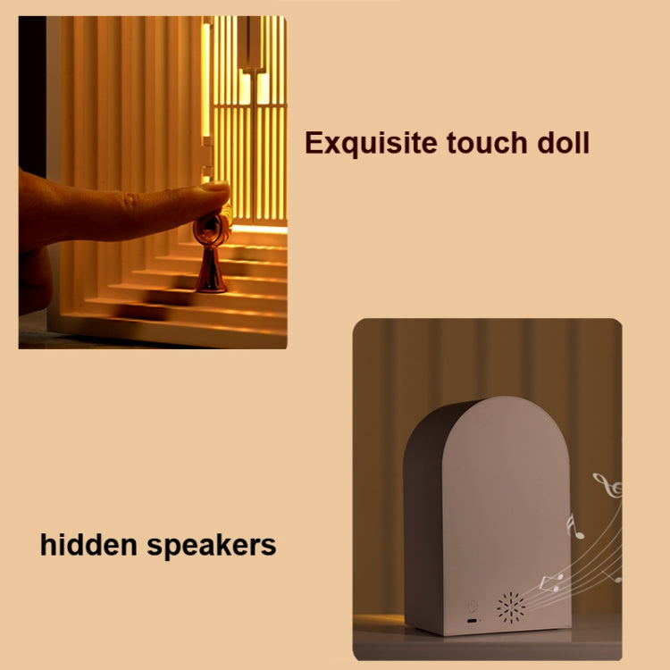 C3 Night Light Bluetooth Speaker USB Charging Sleeping Light, Specification: Bluetooth(Pink)