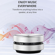 DuraMOBI Hummingbird Black Technology Bone Conduction Wireless Speaker Portable Small Audio(Silver)