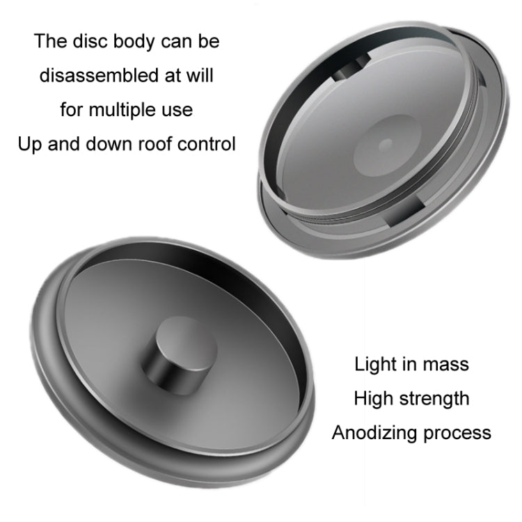 BEN.JACK Car Instrument Air Purification Solid Aroma Diffuser Ornament(Silver)