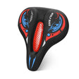 Bicycle Seat Cover Thickened Silicone Shock-absorbing Saddle Cover(Red) - Bicycle Saddle by PMc TechLife | Online Shopping South Africa | PMc TechLife | Buy Now Pay Later Mobicred