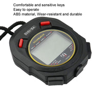 YS 3 Rows Display Luminous Stopwatch Timer Training Referee Stopwatch, Style: YS-1030 30 Memories